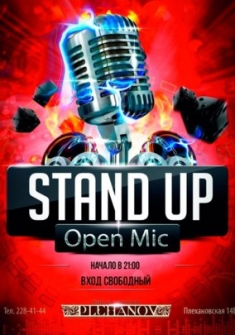 Stand Up Open Mic at Plehanov Bar