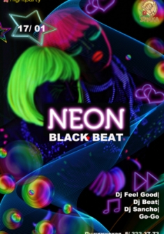 Neon Black Beat