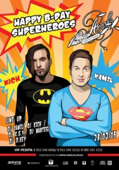 Happy B-Day Superheroes